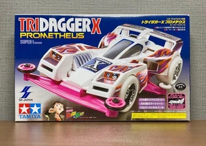 TAMIYA 92386 Mini 4x4 Tridagger X Prometheus Cuerpo Rojo Transparente (Chasis Super 1) - Imagen 1 de 7