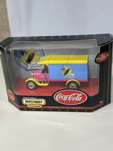 Camión de Pascua Matchbox Coca-Cola 1926 Ford Modelo TT Diecast Coleccionable NUEVO - Imagen 1 de 14