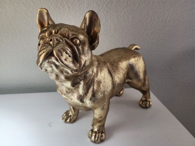 French Bulldog Small Puppy Figurine Dog Sitting Resin Home -  Portugal