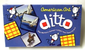 American Art Ditto Kids Memory Matching Gioco Birdcage Press 2006 - Foto 1 di 3