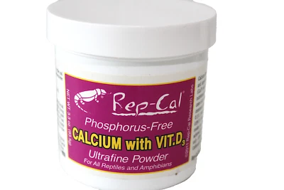 Rep-Cal Calcium with D3 Reptiles & Amphibians Expires 9/25 Phosphorus-Free - Image 1 of 4