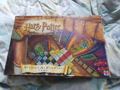 Harry Potter & The Philosopher's Stone Mystery at Hogwarts Board Game. Complete  - Image 1 of 2