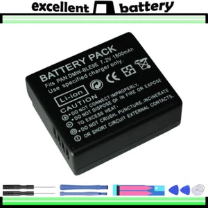 Battery For PANASONIC DMW-BLE9 DMW-BLE9E DMW-BLE9PP DMW-BLG10 E DMW-BLG10PP - Foto 1 di 5