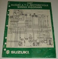 1982 SUZUKI WIRING DIAGRAM MANUAL GN PE DR TS SP GS 125 550 750 850