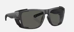 NEW Costa Del Mar KING TIDE 8 Polarized Sunglasses Black Pearl/Gray Glass 580G - Picture 1 of 1