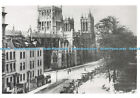 D164189 Bristol Cathedral and Queen Statue. Nostalgia Ink. Postcards of Old Bris