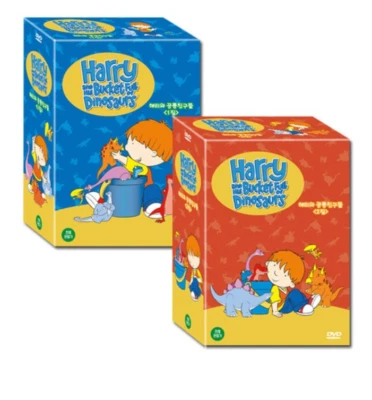 Harry & His Bucket Full of Dinosaurs Season 1 + 2 40 DVDs Kid Cartoon Animation - Image 1 of 4