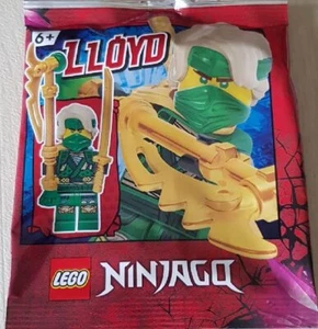 LEGO Ninjago: Lloyd Crystalized Minifigure with Jagged Blade - Picture 1 of 3
