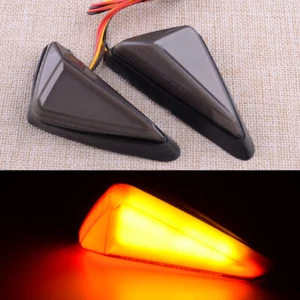 Motorcycle Flush Mount LED Turn Signal Indicator Blinker Light Lamp Maker. - Picture 1 of 6