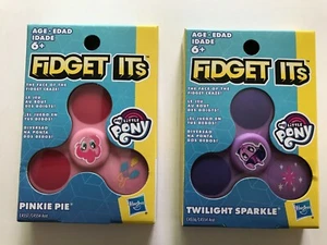 Set of 2 NEW My Little Pony Fidget Its Spinners Toy Pinkie Pie Twilight Sparkle - Picture 1 of 3