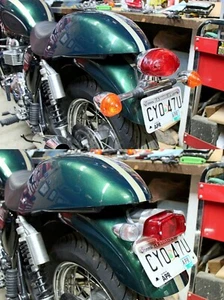 TRIUMPH TAIL LIGHT TURN SIGNAL ADAPTER KIT BONNEVILLE SCRAMBLER THRUXTON LUCAS - Picture 1 of 6