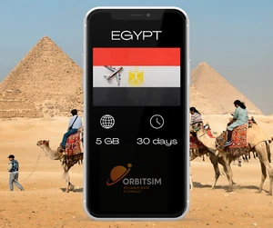 Egypt | 5GB for 30 days | Mobile Data eSIM | Fast Delivery - Afbeelding 1 van 1