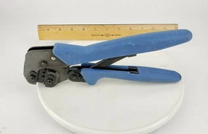 Tyco Electronics TE Hand Crimper 20-24 & 24-28 Awg Side H0540 H0447 Pro Crimper - Picture 1 of 12