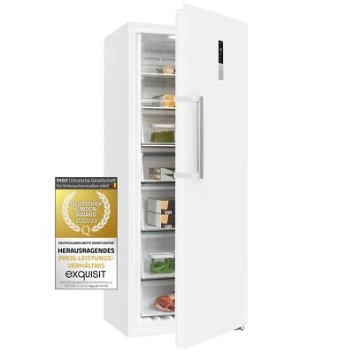 Exquisit Gefrierschrank GS380-NF-H-050E weiss | 380 l Nutzinhalt - Bild 1 von 4