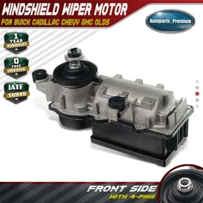 Front Windshield Wiper Motor w/o Pulse Board for Chevy S10 GMC S15 Olds Pontiac - Image 1 of 4