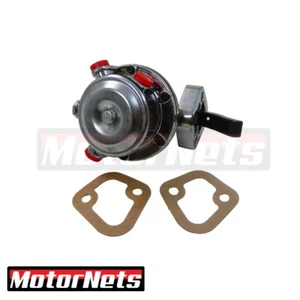 Bomba de combustible Big Block Chevy cromada mecánica de alto volumen 80GPH 396 402 427 454 - Imagen 1 de 1