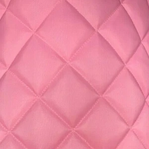 ROSE PINK Quilted 4oz Waterproof Fabric Box Design 150cm Wide FREE UK DELIVERY! - Picture 1 of 1