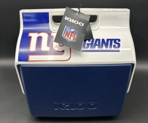 NEW Official NFL New York Giants 7 Qt Cooler IGLOO COOLER - Picture 1 of 5