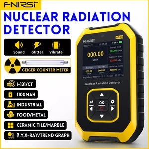 FNIRSI GC-01 Geigerzähler, Strahlungsmesser Nuclear Detector, Personal Dosimeter - Bild 1 von 7