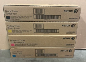 XEROX 006R01449 006R01450 006R01451 006R01452 Toner f. DocuColor 240 250 260 - Bild 1 von 1