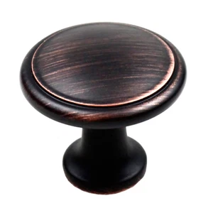 Cabinet KNOBS Collection *Brushed Oil Rubbed Bronze* Kitchen Bath Handles Pulls - Picture 1 of 34