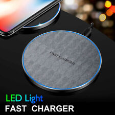 New Listing30W Qi Wireless Fast Charger Ladegerät Pad Mat Für Samsung Apple iPhone Android