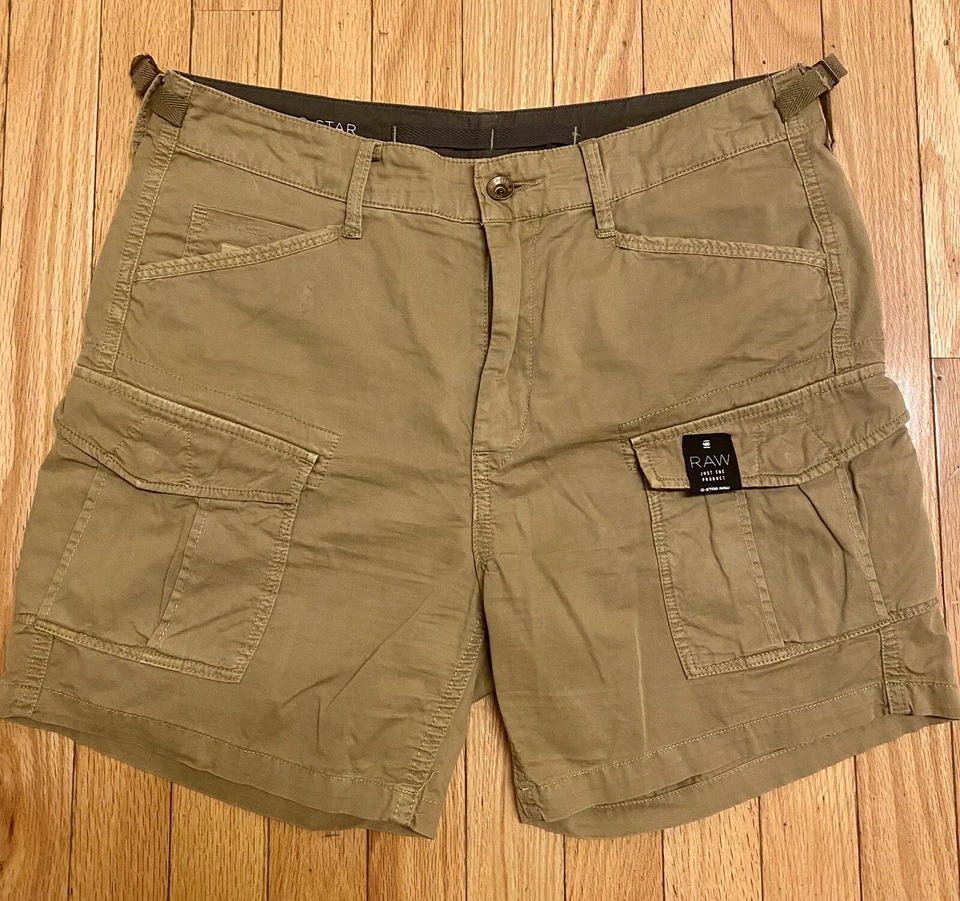 Pantalones cortos cargo para mujer G Star Boyfriend talla 27 Foto 1 de 4