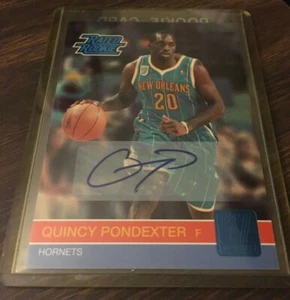 2010-11 Donruss Rated Rookie QUINCY PONDEXTER auto /599 - Picture 1 of 1