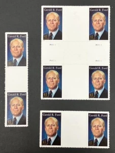 US stamps SC# 4199 set of position pieces from uncut press sheet, MNH - Picture 1 of 2
