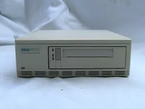 1 USED EXABYTE EXTERNAL TAPE DRIVE EXB-8205XLE W/ 1 SCSI TERMINATOR & POWER CORD - Picture 1 of 6