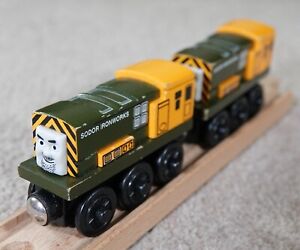 IRON 'ARRY and BERT Brio Thomas and Friends Wooden Railway Engine Train LC99176