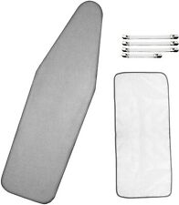 Ironing Board Cover 15 x 54 Scorch and Stain Resistant Thick Padding 4 Fasteners