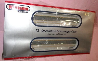 Williams  43111 SOUTHERN 72' Tennessean 2-Car "O" Add-On Passenger Coach Set NEW - Image 1 of 4