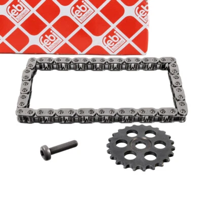 febi Kettensatz + Zahnrad Ölpumpe für BMW 1er 3er 5er 7er X1 X3 N47 N57 B47 B57 - Bild 1 von 2