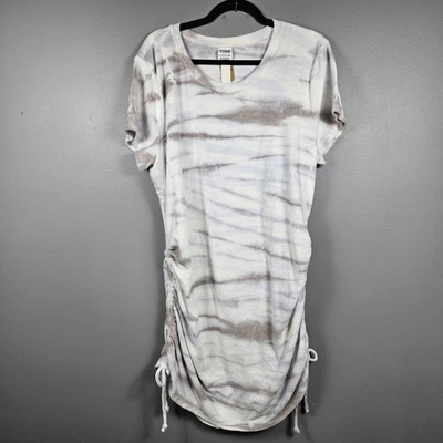 ROSA Victoria’s Secret Tie Dye Acanalado Lateral Camiseta Vestido XXL Tejido Suave Salón  Foto 1 de 4