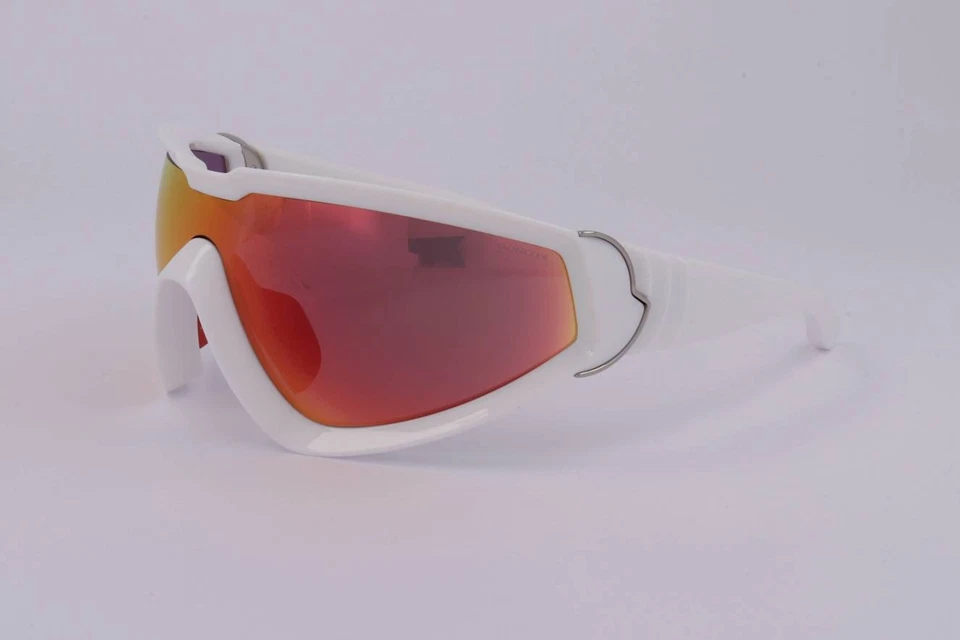 Moncler ML0249 21G WHITE 0/0/110 Men's Sunglasses