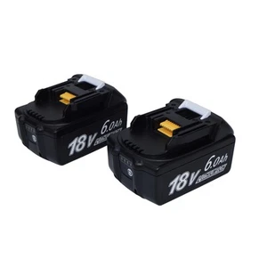 18V 6.0Ah Batteries Replacement for Makita 18 Volt 6000mAh BL1850 BL1860B BL1... - Picture 1 of 5