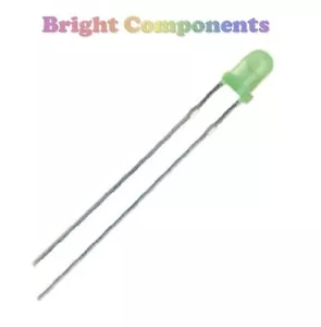 30 x Green LED 3mm + Resistors (5v, 9v or 12v) - UK Seller - Picture 1 of 1