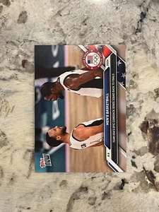 2024 Topps Now Olympics Steph Curry Kevin Durant #23 Men's Basketball - Picture 1 of 2