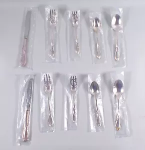 Yamazaki CACHE Silver Plate (2) 5pc Place Settings - Picture 1 of 4
