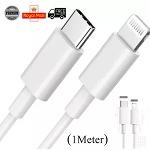 USB Type C to iPhone PD Fast Charger Cable For iPhone 11 12 13 14 Pro Max - Picture 1 of 7