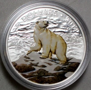 Canada $20 2014 Iconic Polar Bear #188326 - Picture 1 of 5