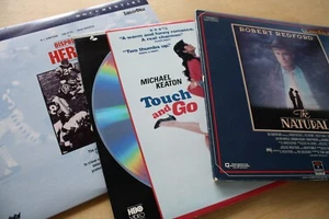 Laserdisc Sport Lot Natural Redford Touch and Go Keaton Einweghelden NFL - Bild 1 von 24