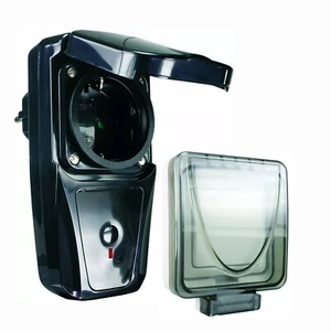 Home Easy Funksteckdose Lichtschalter 1000W IP44 Außen-Schalter Garten Outdoor - Bild 1 von 4