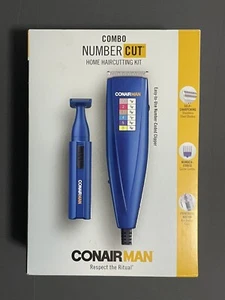 New ConairMAN Combo Number Cut Home Haircutting Kit HC315N Number-Coded 13 Piece - Picture 1 of 9