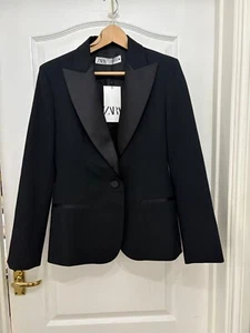 BNWT Zara black tuxedo size S - Picture 1 of 8
