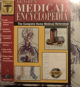 VTG-Mosby's-Medical Encyclopedia-Home Medical Reference-CD Rom-NEW & SEALED- - Picture 1 of 6