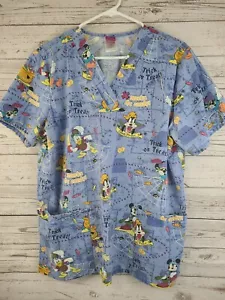 Top Disney Loonie Toons Mickey Pluto Goofy Truco o Trato Exfoliante Solo Talla Mediana - Imagen 1 de 12