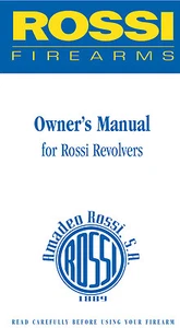 Rossi Revolver Owners Instruction and Maintenance Manual - All Models - Picture 1 of 1