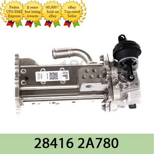 OEM 284162A780 + Gasket EGR Cooler for Hyundai Sonata Kia Soul _No Tariffs In US - Image 1 of 1